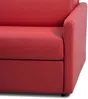 Schlafsofa 3-Sitzer CALIFE - Rot - Liegefläche: 140 cm - Matratzenhöhe: 14 cm Bild 5