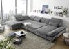 Wohnlandschaft >MELFI< Schlaffunktion, Stauraum, Bezug schlammfarbig - 350x73x245 (BxHxT) Bild 4
