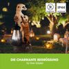 EASYmaxx Solar-LED Erdmännchen-Familie | Handbemalt & kabellos mit automatischem Tageslichtsensor | 8 Std. Leuchtdauer | 30 x 14 x 11 cm Bild 2