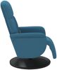 vidaXL Massagesessel mit Fußteil Blau Samt 356692 Bild 5