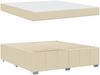 vidaXL Bettrahmen mit Matratze Creme 180 x 200 cm Stoff 3398305 Bild 5