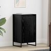 Sideboard, Kommode Schwarz Eichen-Optik 43 x 36 x 75,5 cm Holzwerkstoff j2725p Bild 2