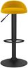 vidaXL Barhocker Gelb Samt 333597 Bild 3
