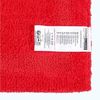 Homescapes Premium WC-Vorleger rot, Baumwoll-Badematte 50x55 cm mit Wende-Design, WC-Teppich mit Ausschnitt Bild 3