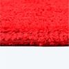 Homescapes Premium WC-Vorleger rot, Baumwoll-Badematte 50x55 cm mit Wende-Design, WC-Teppich mit Ausschnitt Bild 4