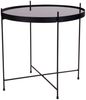 Beistelltisch >Venezia< in Schwarz, Glas - 48x48x48cm (BxHxT) Bild 4