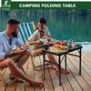 EASTSTORM Campingtisch Klappbar 60x40cm Beistelltisch Gartentisch Grilltisch Bild 3