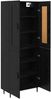 vidaXL Highboard 2 pcs Schwarz Eichen-Optik Holzwerkstoff 3416233 Bild 5