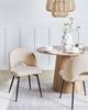 Esszimmerstuhl 2er Set ONAGA Bouclé Beige Bild 3