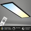 LED Aufbau Panel, schwarz, dimmbar, Fernbedienung, L 100 cm Bild 5