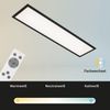 LED Aufbau Panel, schwarz, dimmbar, Fernbedienung, L 100 cm Bild 4