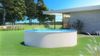 Steinbach Stahlwand Swimming Pool "New Splasher Secure", Stahl Weiß, Ø 350 x 90 cm Bild 2
