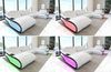 Ecksofa Elegante – Stoff & Komfort - Mikrofaserstoff - Schwarz-Rot - Rechts Bild 5