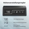 HOMALL Schreibtisch 100-160cm, Elektrisch höhenverstellbares Gestell, Super Belastung (LED-Anzeige mit zwei Speichereinstellungen für die Höhe und einem Haken) Bild 3