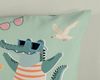 good morning Kinderbettwäsche Soleil, Renforcé, 2 teilig, Baumwolle, Renforcé, 135x200, Wendeoptik, Kind, Junge, Tiere Bild 4