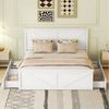 BlingBin Funktionsbett Stauraumbett Doppelbett (1 tlg), mit vier Schubladen,160×200 Bild 5