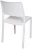 Dmora 2er-Set Gartenstühle Cereseto, Gartensitz, Für drinnen und draußen, Stapelbar, Made in Italy, 47x53 h82 cm, Weiß Bild 4