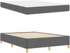 vidaXL Bettrahmen mit Matratze Dunkelgrau 140 x 200 cm Stoff 3398942 Bild 5