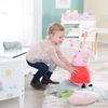 roba Messlatte 'Peppa Pig' - Skala von 70 cm bis 150 cm für Kinder - Holz - Weiß / Rosa Bild 4