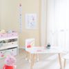 roba Messlatte 'Peppa Pig' - Skala von 70 cm bis 150 cm für Kinder - Holz - Weiß / Rosa Bild 3
