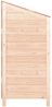 vidaXL Geräteschuppen 102x52x112 cm Massivholz Tanne 152182 Bild 5
