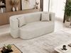 Sofa 3-Sitzer OVELA, Schlafsofa, Modernes Sofa, Zierkissen, Gästesofa mit Schlaffunktion - Creme Cord Bild 4