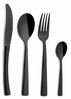 COMAS Besteck-Set HIDRAULIC Satin Black - 24 Teile Edelstahl 18/10 - 3 mm / Tafelbesteck Bild 5