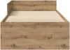 vidaXL Bettgestell mit Kopfteil Artisan-Eiche 80 x 200 cm 8009042 Bild 3