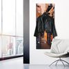 Queence Garderobe - "Lenita" Druck auf hochwertigem Arcylglas inkl. Edelstahlhaken und Aufhängung, Format: 50x120cm Bild 2