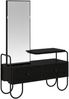 vidaXL Schminktisch mit Schubladen Schwarze Eiche Holzwerkstoff 8007683 Bild 2