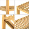 CASARIA® 2x Standregal, Bad- & Schuhregal, Holz Bambus, 3 Etagen Bild 5