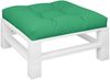 vidaXL Palettenkissen Grün 80x80x12 cm Stoff 360496 Bild 3