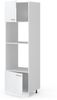 Mikrowellenschrank R-Line Weiß Hochglanz 60 cm Vicco Bild 4