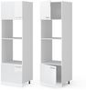 Mikrowellenschrank R-Line Weiß Hochglanz 60 cm Vicco Bild 5