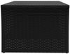 Couchtisch, Sofatisch Schwarz 100x50x40 cm Poly Rattan Bild 4