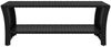 Couchtisch, Sofatisch Schwarz 100x50x40 cm Poly Rattan Bild 3