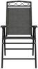 vidaXL Klappbare Gartenstühle 8 Stk. Graumeliert Stahl und Textilene 3157294 Bild 5