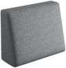 sunnypillow Rückenkissen Palettenkissen mit abnehmbarem Bezug Seitenkissen 60x40x20/10cm, Grau Bild 4