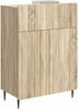 vidaXL Sideboard Sonoma-Eiche 66 x 34,5 x 92 cm Holzwerkstoff 894407 Bild 2