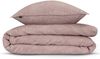 Zo! Home Cotton Bettwäsche 155x220 Paisley di Lino Shell nude rosa Bild 2
