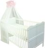 TupTam Betthimmel TupTam Babybett Himmel mit Schleife Transparent Bild 4