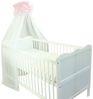 TupTam Betthimmel TupTam Babybett Himmel mit Schleife Transparent Bild 3