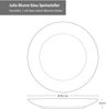 Ritzenhoff Julia Blume blau 4er Set Speiseteller Essteller Platte floral Blüten Bild 5