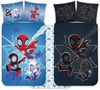 BrandMac Kinderbettwäsche Marvel Spidey and His Amazing Friends 100x135cm Spider-Man, Renforcé, 2 teilig Bild 4