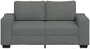 vidaXL 2-Sitzer-Sofa Dunkelgrau 160x77x82 cm Stoff 4105157 Bild 4