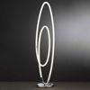 LED Stehleuchte, chrom, dimmbar, H 140 cm Bild 2