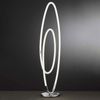 LED Stehleuchte, chrom, dimmbar, H 140 cm Bild 2