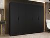 Kleiderschrank Midere 250 (Farbe: Schwarz) Bild 2