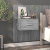 vidaXL Wand-Nachttische 2 Stk. Grau Sonoma Holzwerkstoff [816955] Bild 3