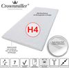 Crownmiller Topper Basic 180x200cm fest, 7 cm Topper mit 7 Zonen, Bezug waschbar bis 60°C Bild 2
